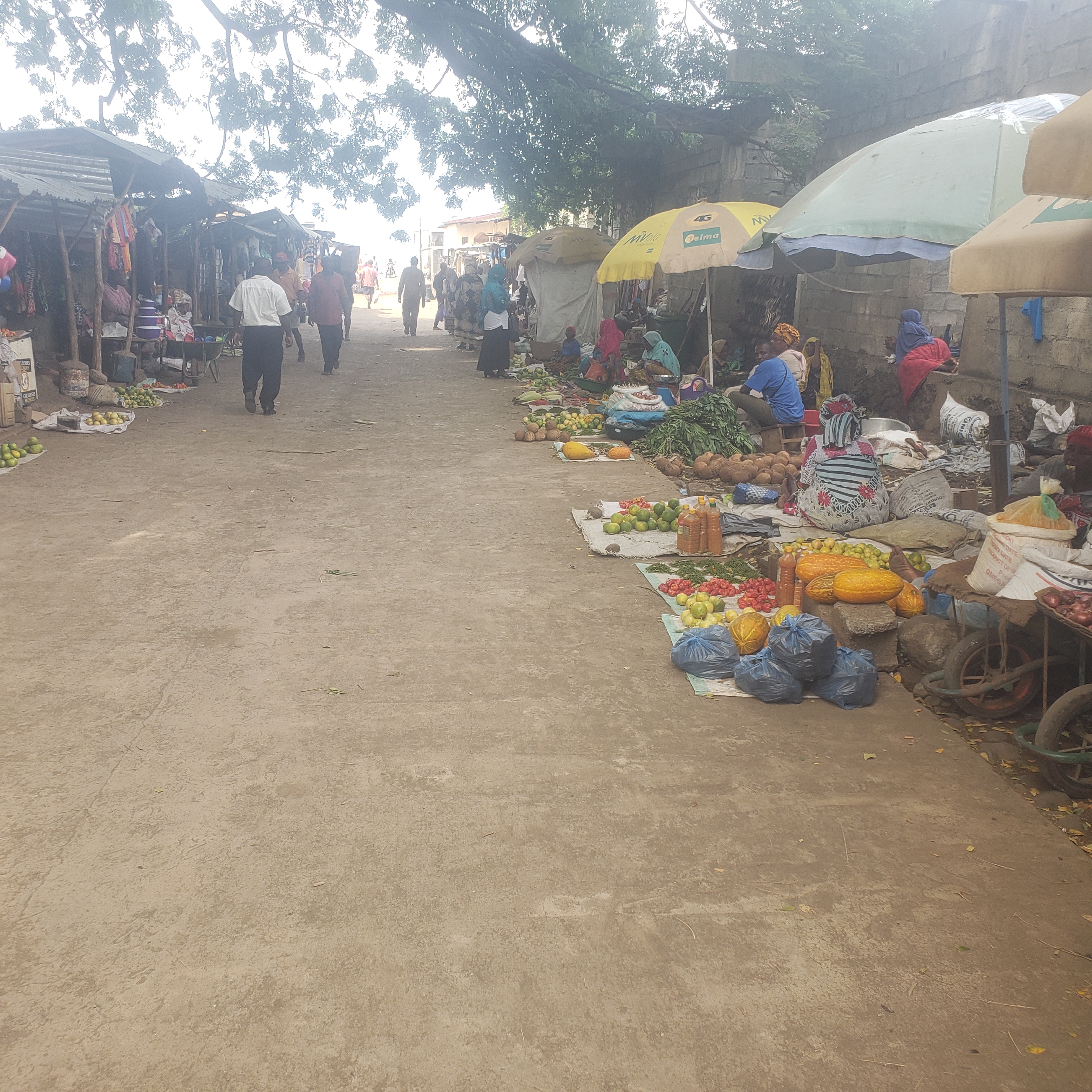 image Les denrées agricoles de base introuvables au marché de Fomboni